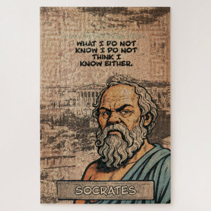 Socrates Wijsheid Puzzel - Perfect cadeau voor den
