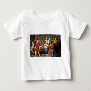 Socrates "Wisdom/Wonder" Citaat geeft T - shirts e