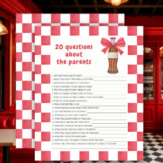 Soda Bottle - 20 questions about the Parents