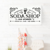 Soda chic shop fête ou bannière Business (En situation)