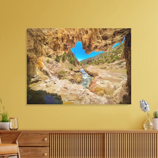 Soda Dam NM Canvas Afdruk (Insitu (Woonkamer))