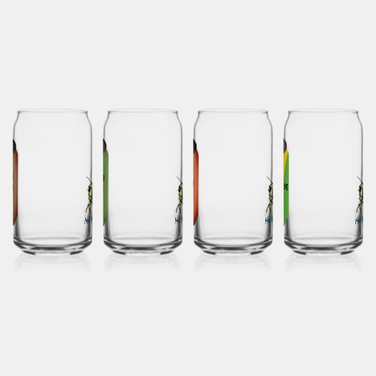 "Soda" Drinkware Set Kan Glas (Links)