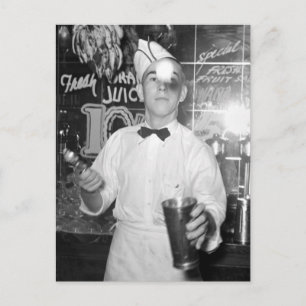 Soda Jerk, jaren '30 Briefkaart