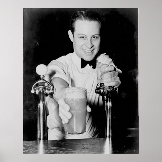 Soda Jerk Poster (Voorkant)
