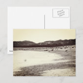 Soda Lake Carrizo Plain California Briefkaart (Voorkant / Achterkant)