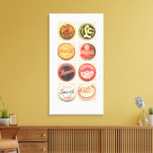  SODA PETTEN CANVAS AFDRUK (Insitu (Woonkamer))