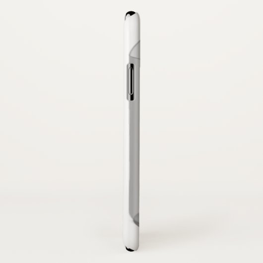 Soda pop aluminium blikje zilver Case-Mate iPhone case (Achterkant / rechts)