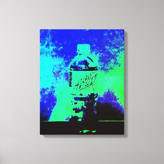 Soda pop art canvas afdruk (Voorkant)