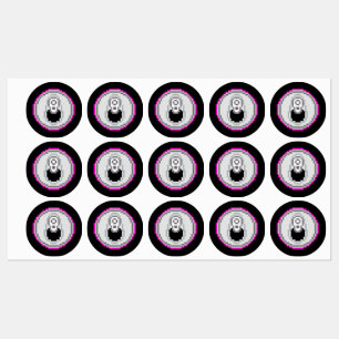 Soda Pop can Pixel Art - Roze Labels