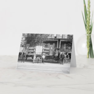 Soda Pop Delivery Truck, begin jaren twintig Kaart