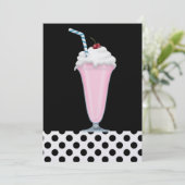 Soda Shop Uitnodiging - SRF (Staand voorkant)