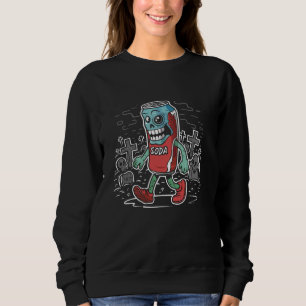 Soda Zombie - Creepy Limo Monster Hallowee Trui