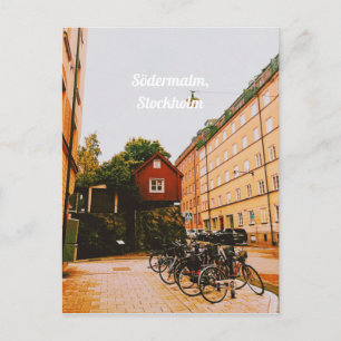Södermalm, Stockholm, Zweden Feestdagenkaart
