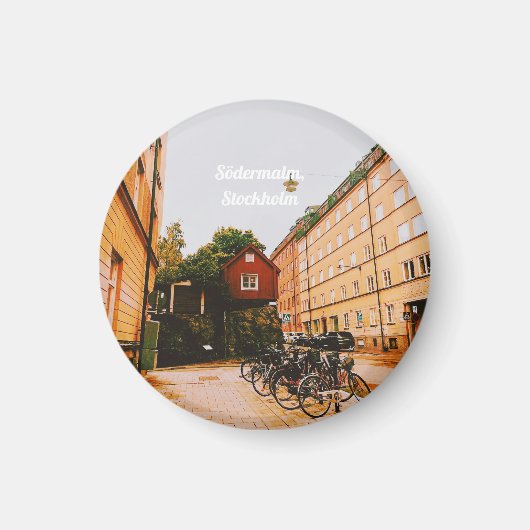 Södermalm, Stockholm, Zweden Magneet (Voorkant)
