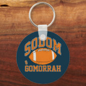 Sodom & Gomorrah  Athletic LGBT Sleutelhanger (Voorkant)