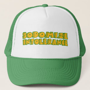 Sodomisez le casquette de camionneur d'intoléranc