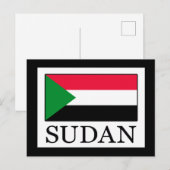 Soedan Briefkaart (Voorkant / Achterkant)