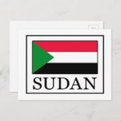 Soedan Briefkaart (Voorkant / Achterkant)