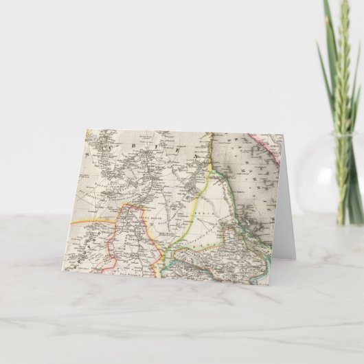 Soedan, Ethiopië Feestdagen Kaart (Voorkant)