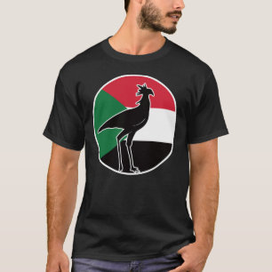 Soedan Secretaris Bird Soedanese Natie T-shirt