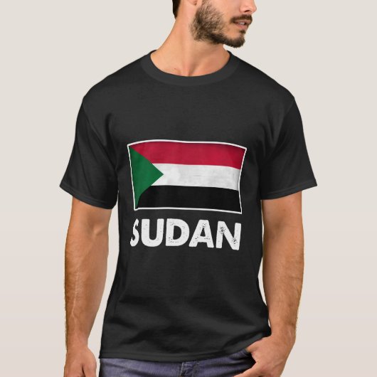 Soedanese vlag t-shirt (Voorkant)