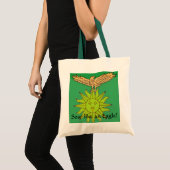 Soen als een adelaar! Canvas tas (Voorkant (product))