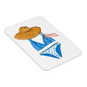 Soep up - Blue Swimsuit 2 Magneet (Rechterzijde)