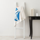 Soep up - Blue Swimsuit 2 Sherpa Deken (In situ)