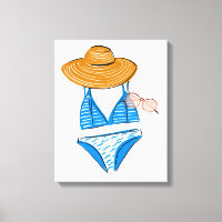 Soep up - Blue Swimsuit