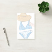 Soep up - Blue Swimsuit Post-it® Notes (Kantoor)