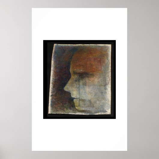 Soep van een Man met kabelbomen Poster (Voorkant)