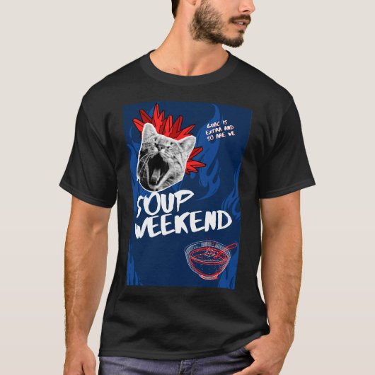 SOEPWEEKEND - JE HEBT VAN ONS GEHOORD T-SHIRT (Voorkant)
