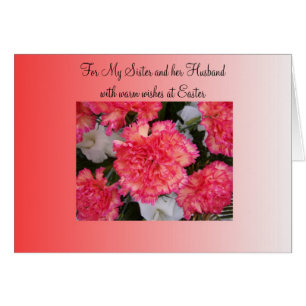 Soeur Carnations Et Mari Pâques