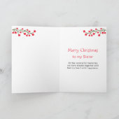 Soeur de Noël, cloches et sainte carte de voeux (Intérieur)