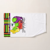 Soeur de Pickleball sorcières Halloween (Serviette à main)