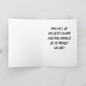 *SOEUR* DEVIENT AVOCAT CARTE TELLEMENT FIÈRE (Intérieur)