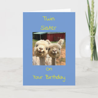 **SOEUR DOUCE** PROFITEZ DE VOTRE CARTE D'ANNIVERS