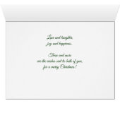 Soeur et frère en droit Noël Holly Berries (Intérieur Horizontal (Bas))