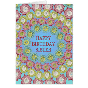 Soeur Fleurs Crochet Anniversaire