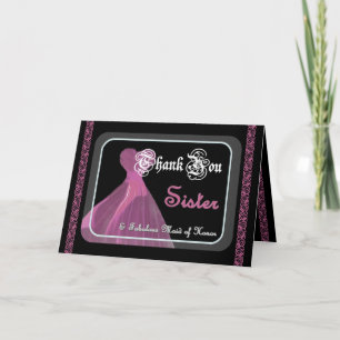 SOEUR Maid of Honor MERCI Purple Gown & Lace