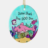 Soeur maman Ornement de Noël de famille (Droite)