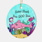 Soeur maman Ornement de Noël de famille (Gauche)