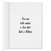 SOEUR-MARIAGE VOUS SOUHAITE TOUS LES DEUX (Intérieur (Droit))