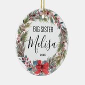 Soeur Noël Cadeaux Ornement pour (Droite)