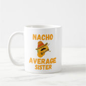 Sœur pas moyenne nacho, tasse à café (Gauche)