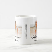 Soeur | Photo personnalisée Café Mug (Centre)