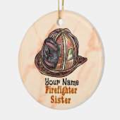 Soeur pompier ornement pompier (Gauche)