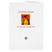 Soeur, Swirling coeur greeter invitation (Dos)