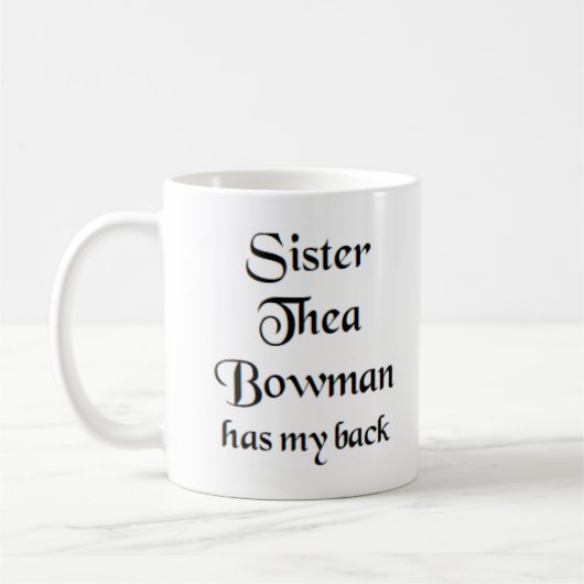 soeur thea bowman Mug (Gauche)