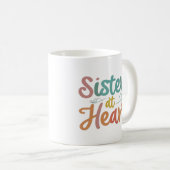 Soeurs au coeur du café Mug (Devant droit)